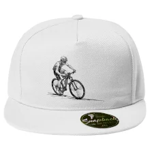 MTB kreslený cyklista