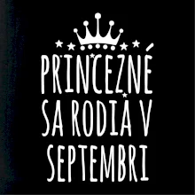 Princezné sa rodia v októbri Princezné sa rodia v októbri