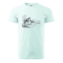 Kôň a žriebä maľované Kôň a žriebä maľované