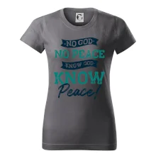 No God no peace, know God know peace