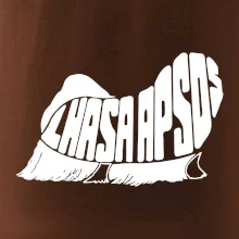 Lhasa Apso nápis v tele