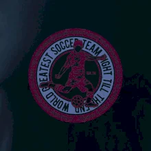 Soccer okrúhly motív