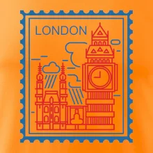 Londýn známka jednoduchá