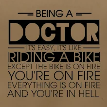 Being a doctor - bike