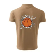 Basketbal lopta v triku