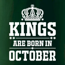 Kings are born in October