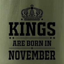 Kings are born in November