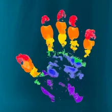 LGBT hand print