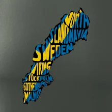 Mapy - názvy miest - Švédsko