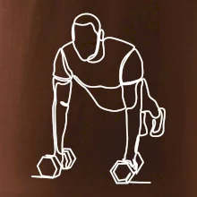 Tréner fitness jedným ťahom