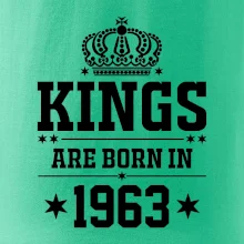 Kings are born in 1963