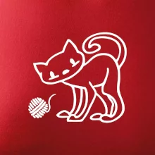 Mačka - Klbko - prsia Mačka - Klbko - prsia