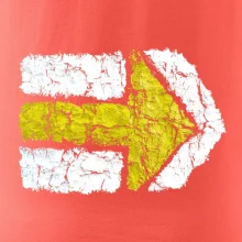 Párová turistická značka žlutá