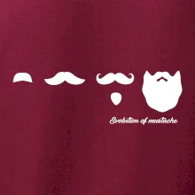 Evolution mustache Evolution mustache