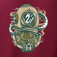 Starý potápačský skafander