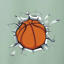 Basketbal lopta v triku