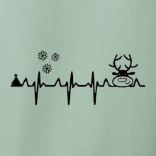 EKG Vianoce Vločky a sob