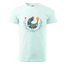 Folklór - sliepky s margarétkami