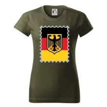 Nemecká známka - vlajka