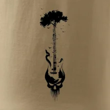Gitara strom a lebka
