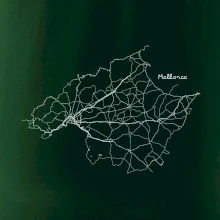 Mallorca - cestná mapa