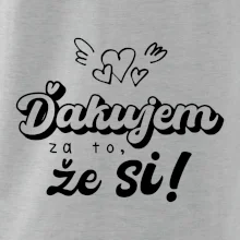 Písacie ďakujem za to, že si