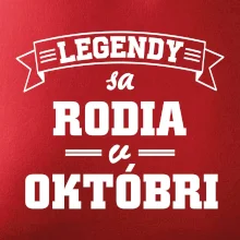 Legendy sa rodia v októbri