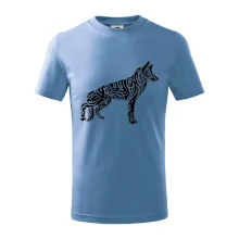 Nemecký ovčiak - tattoo