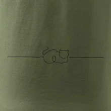 Mačka linka kreslená