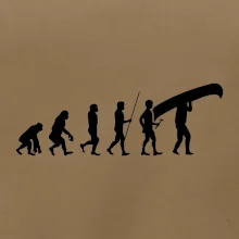 Evoluce kanoe nad hlavou