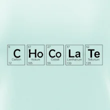 Čokoláda - periodická tabuľka Čokoláda - periodická tabuľka