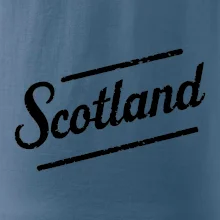Scotland Vintage nápis Scotland Vintage nápis