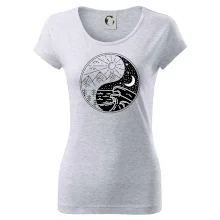 Yin & Yang hory a moře Yin & Yang hory a moře