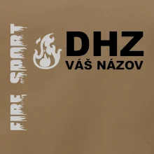 DHZ REFLEXNÉ (oheň, firesport, názov zboru - vlastný nápis)