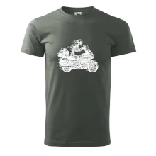 Cestovní motorka kostra