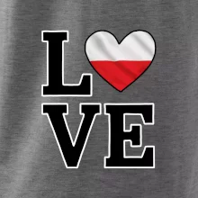 Love Poľská vlajka