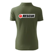 Záchranár rescue kríž červený