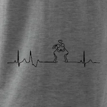 EKG zamilovaný pár