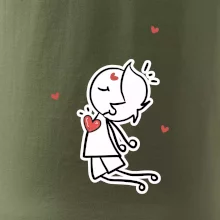 Párový motív - panáčik a magnet