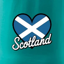 Scotland Srdce s vlajkou Scotland Srdce s vlajkou