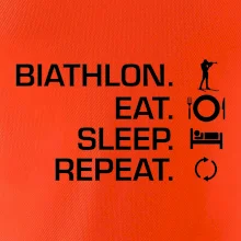 Biathlon Eat Sleep Repeat