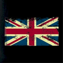 Britská vlajka stará Britská vlajka stará