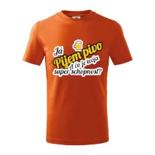 Pijem pivo - tvoja super schopnosť - šikmý