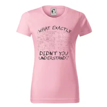 What exactly didn't you understand - physics