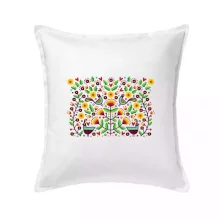 Folklór - farebne kvetiny obdĺžnik