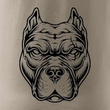 Americký stafordšírsky teriér hlava