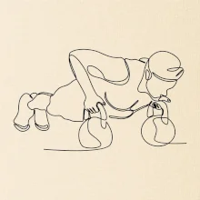 Kitebell posilňovanie jedným ťahom