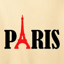 Paris nápis Eiffelova veža