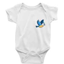 Sýkorka modrinka na prsníku