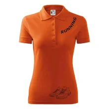 Running nápis šikmo